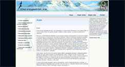 Desktop Screenshot of osteopatie.ro